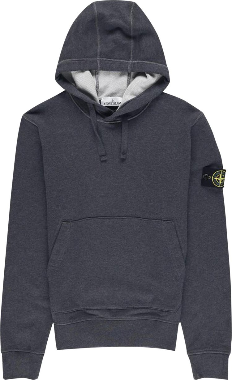 Buy Stone Island Hooded Sweatshirt 'Dark Grey' - 101564151 V0M67 | GOAT