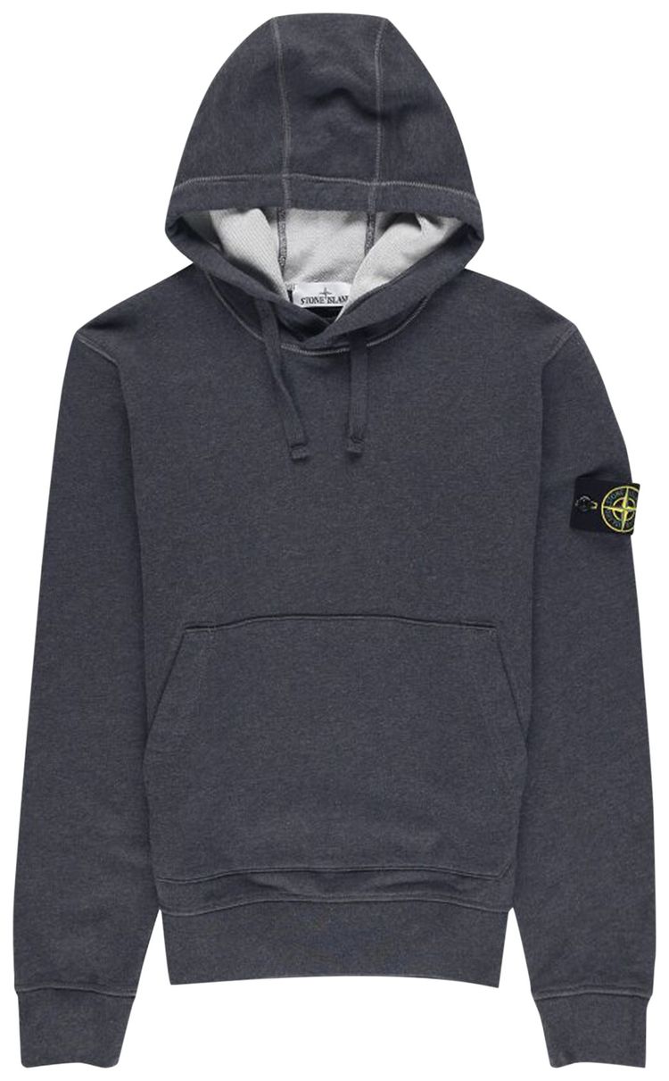 Stone Island Hooded Sweatshirt Dark Grey