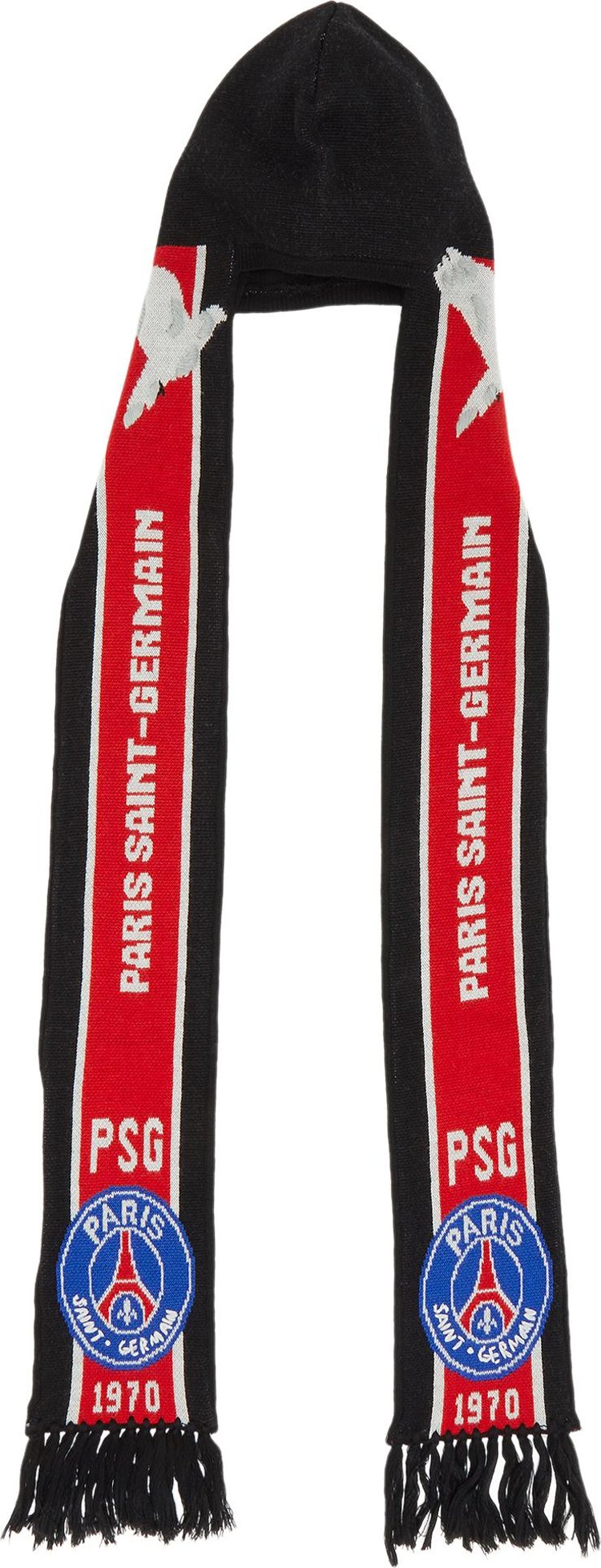 Paris Saint-Germain x 3.PARADIS White Dove Beanie Scarf 'Red/Blue'