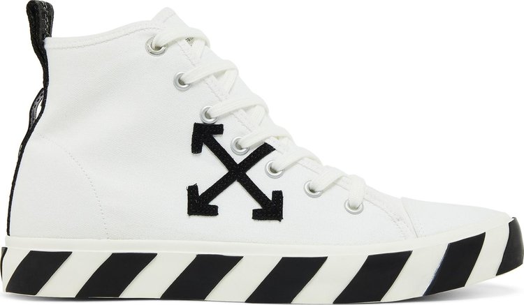 Off-White Vulc Sneaker Mid 'White Black'