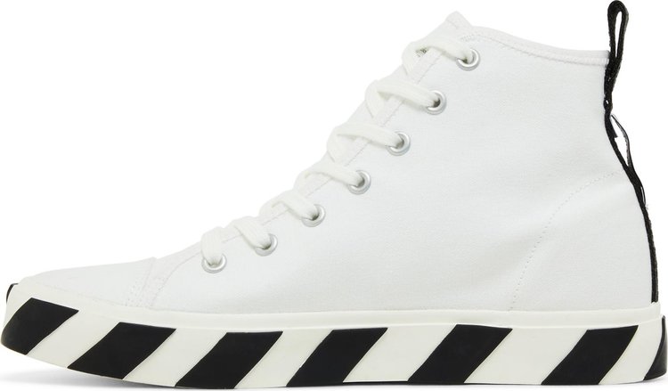 Off White Vulc Sneaker Mid White Black