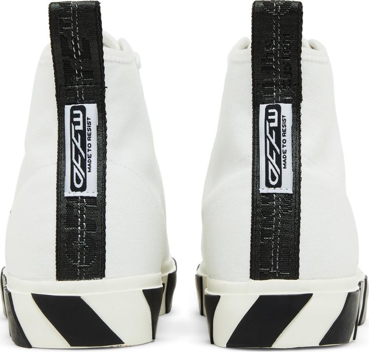 Off White Vulc Sneaker Mid White Black