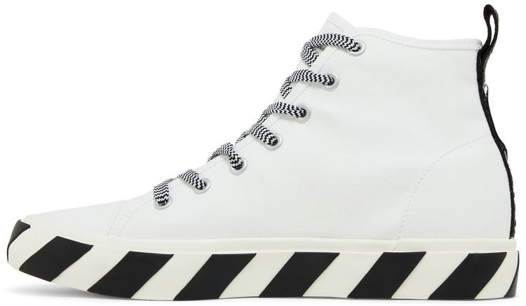 Off White Vulcanized Mid White Blue