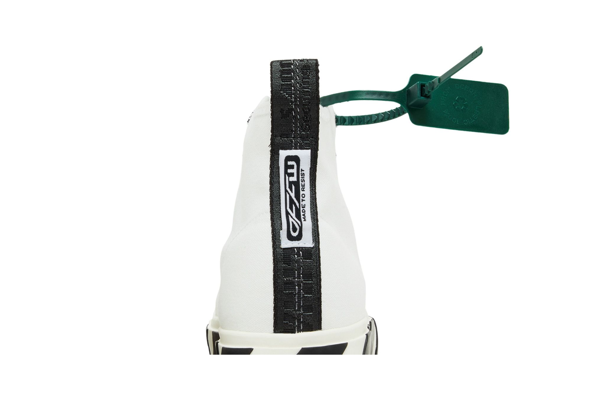 OFF-WHITE トイホックス ラントリ ミットライス シンス Off-White Mid-Top Vulcanized Sneaker - Men's - Free Shipping