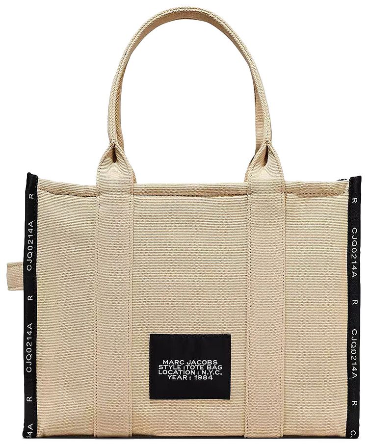 Marc Jacobs The Jacquard Large Tote Bag Warm Sand