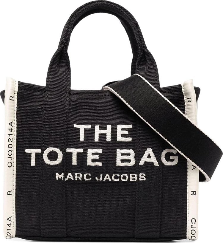 Marc Jacobs The Jacquard Mini Tote Bag 'Black'