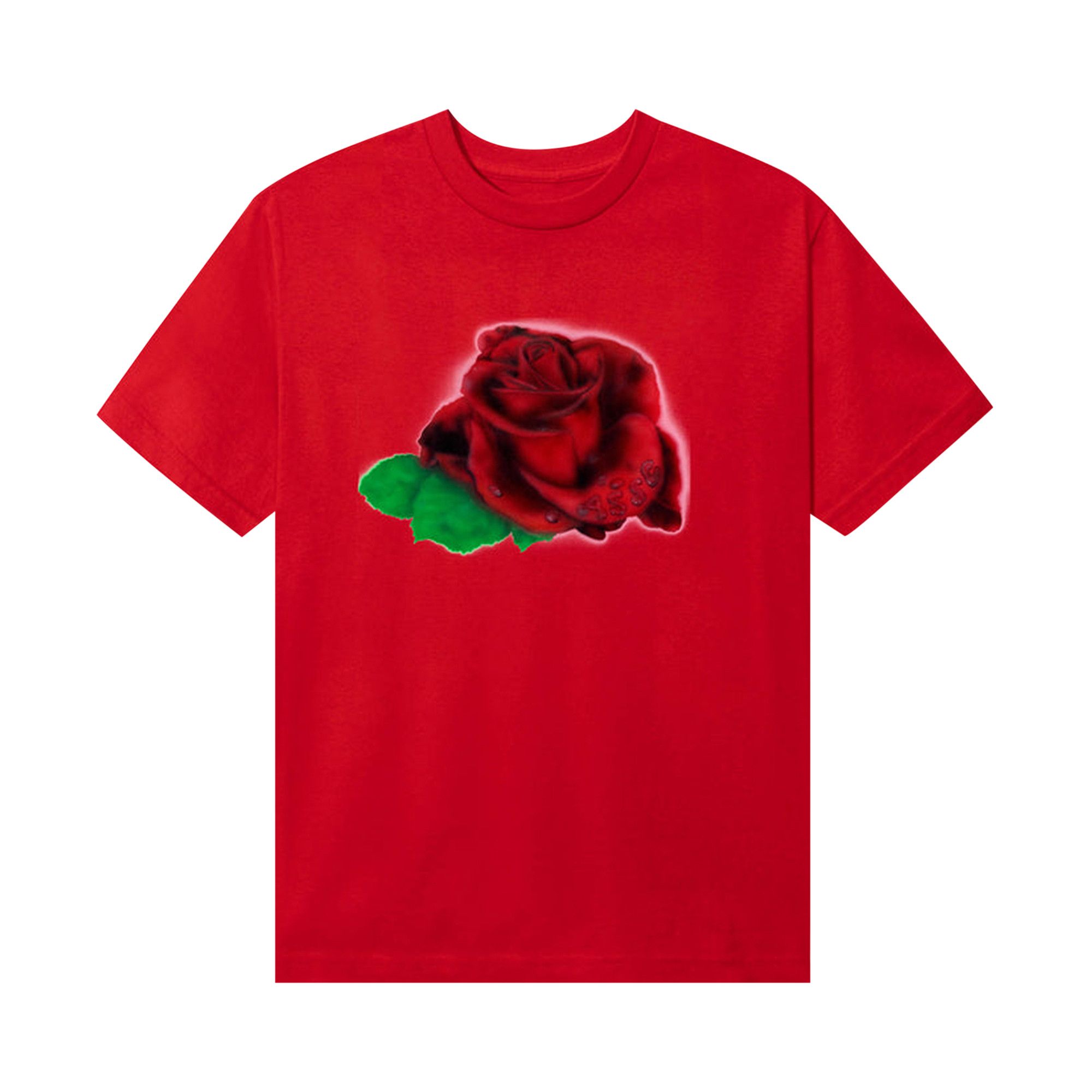 Anti social social club red shirt cheap