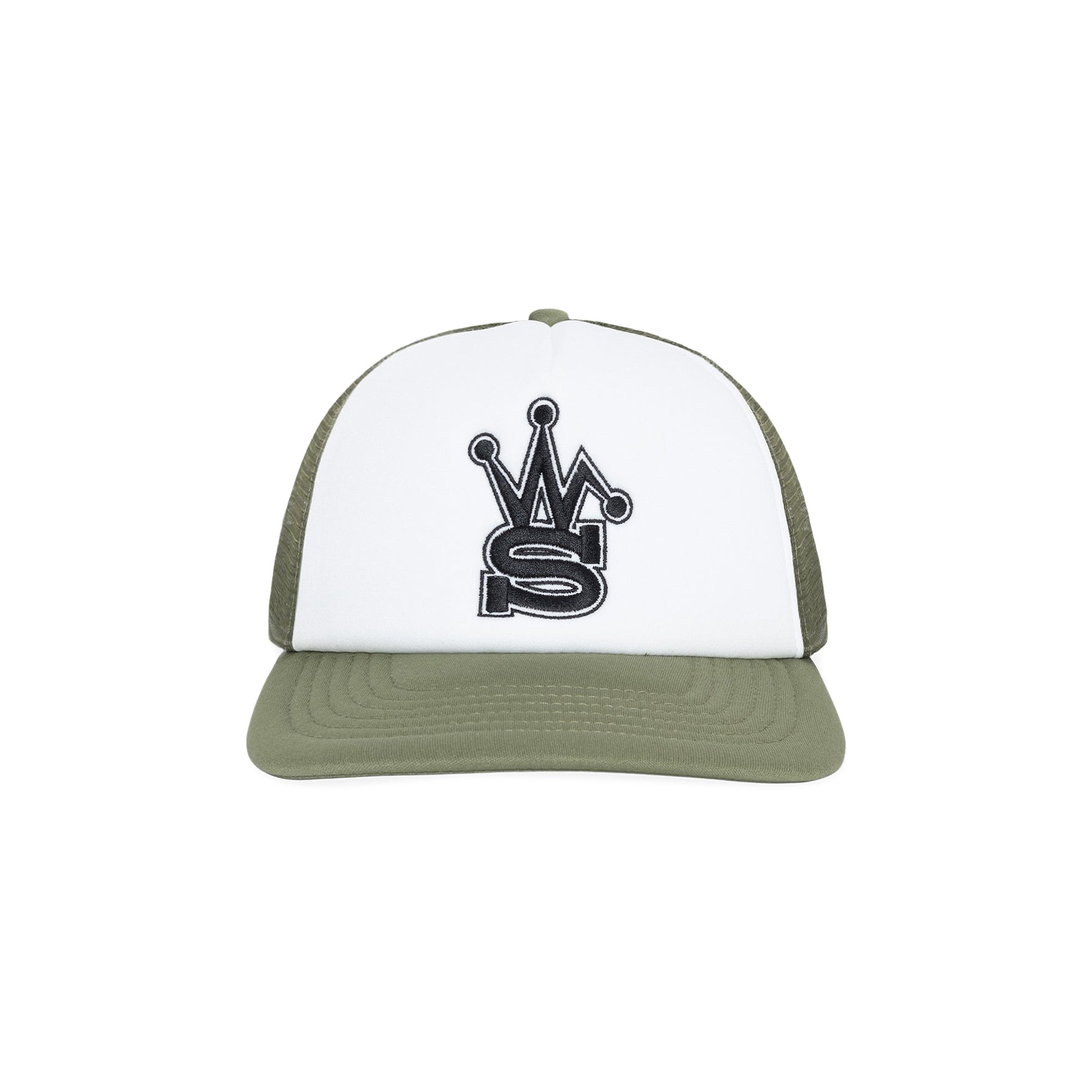 Buy Stussy x Our Legacy Work Shop Trucker Hat 'Olive' - 331238