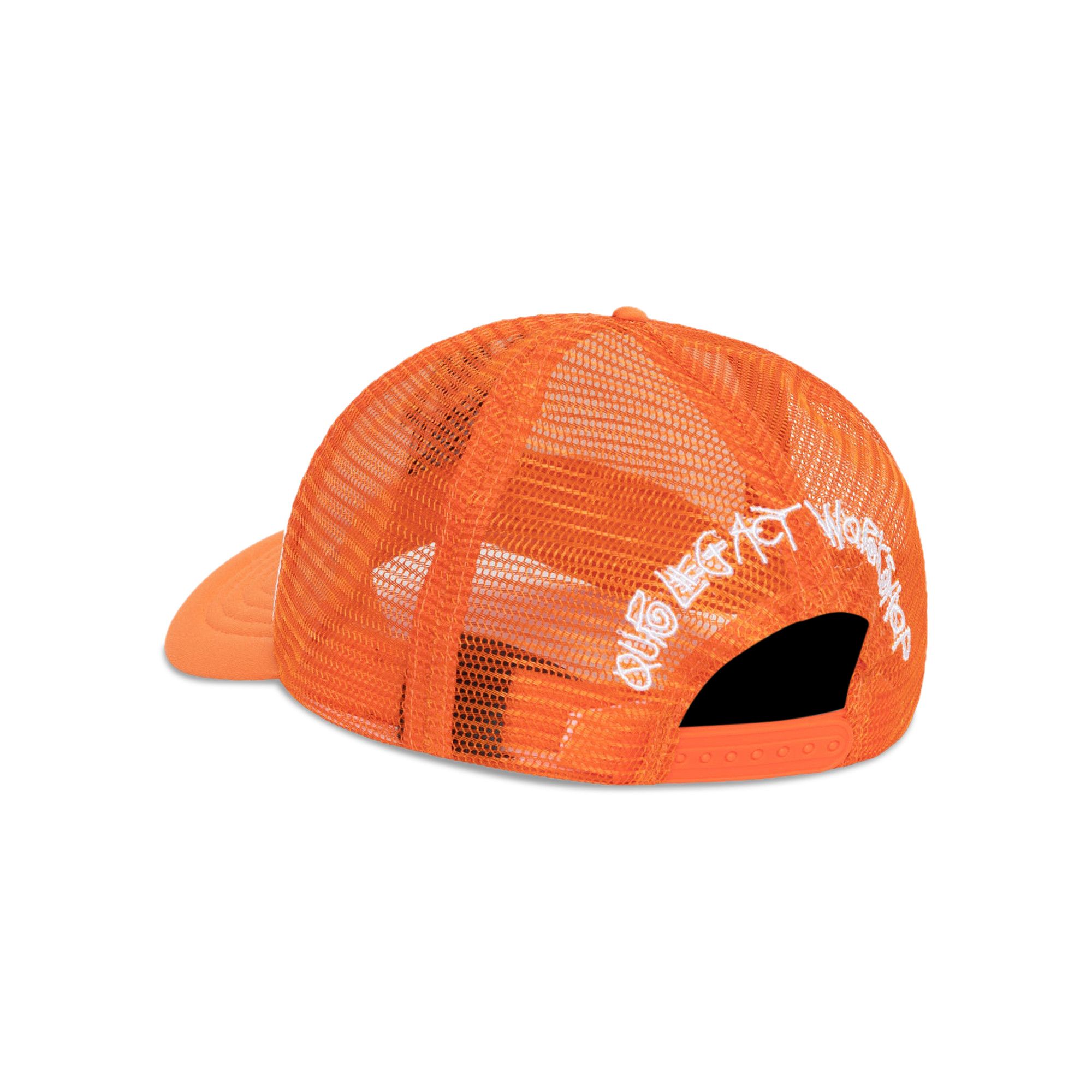 Buy Stussy x Our Legacy Work Shop Trucker Hat 'Orange