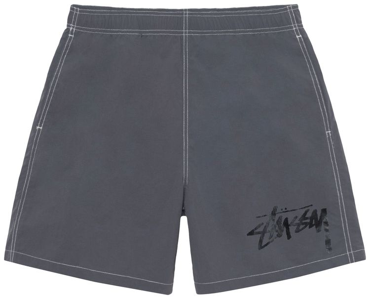 Stussy x Our Legacy Work Shop Water Short Charcoal