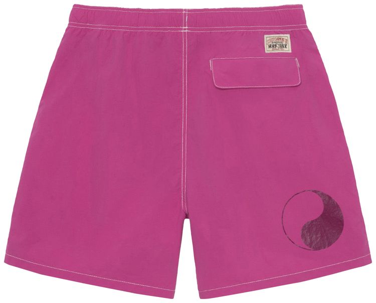 Stussy x Our Legacy Work Shop Water Short Magenta