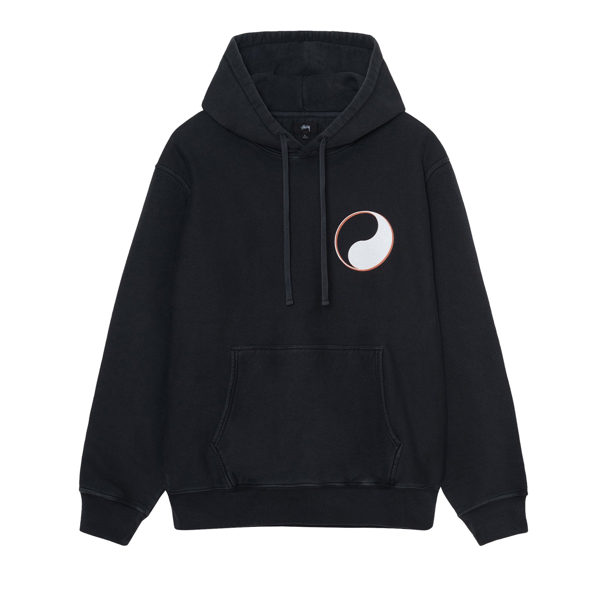 Stussy x Our Legacy Drop Shadow Pigment Dyed Hoodie 'Black'