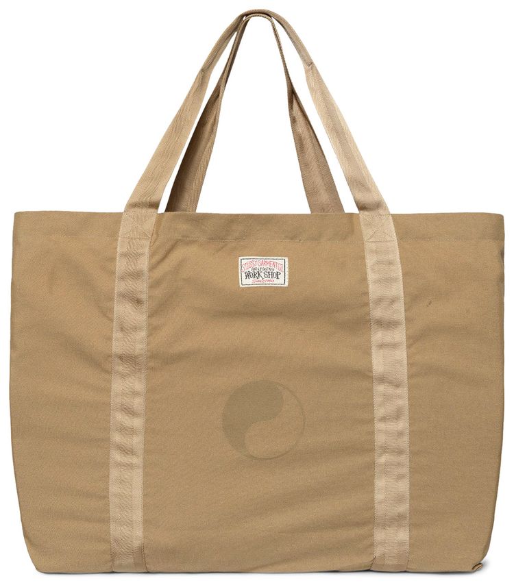 Stussy x Our Legacy Work Shop Big Beach Tote Tan Cordura