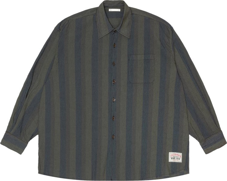 Buy Stussy x Our Legacy Work Shop Borrowed Shirt 'Overdyed Multi Stripe ...