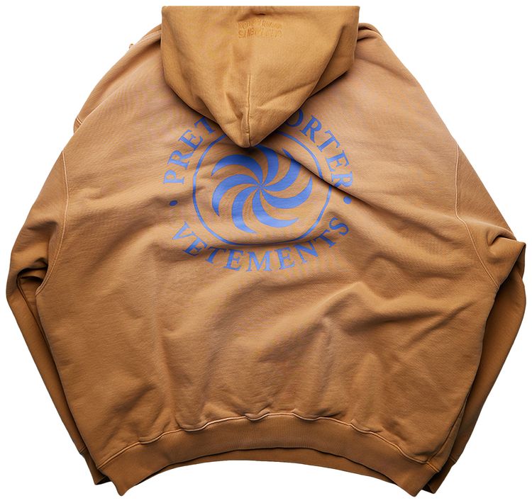 Vetements Vegan Logo Hoodie Earth