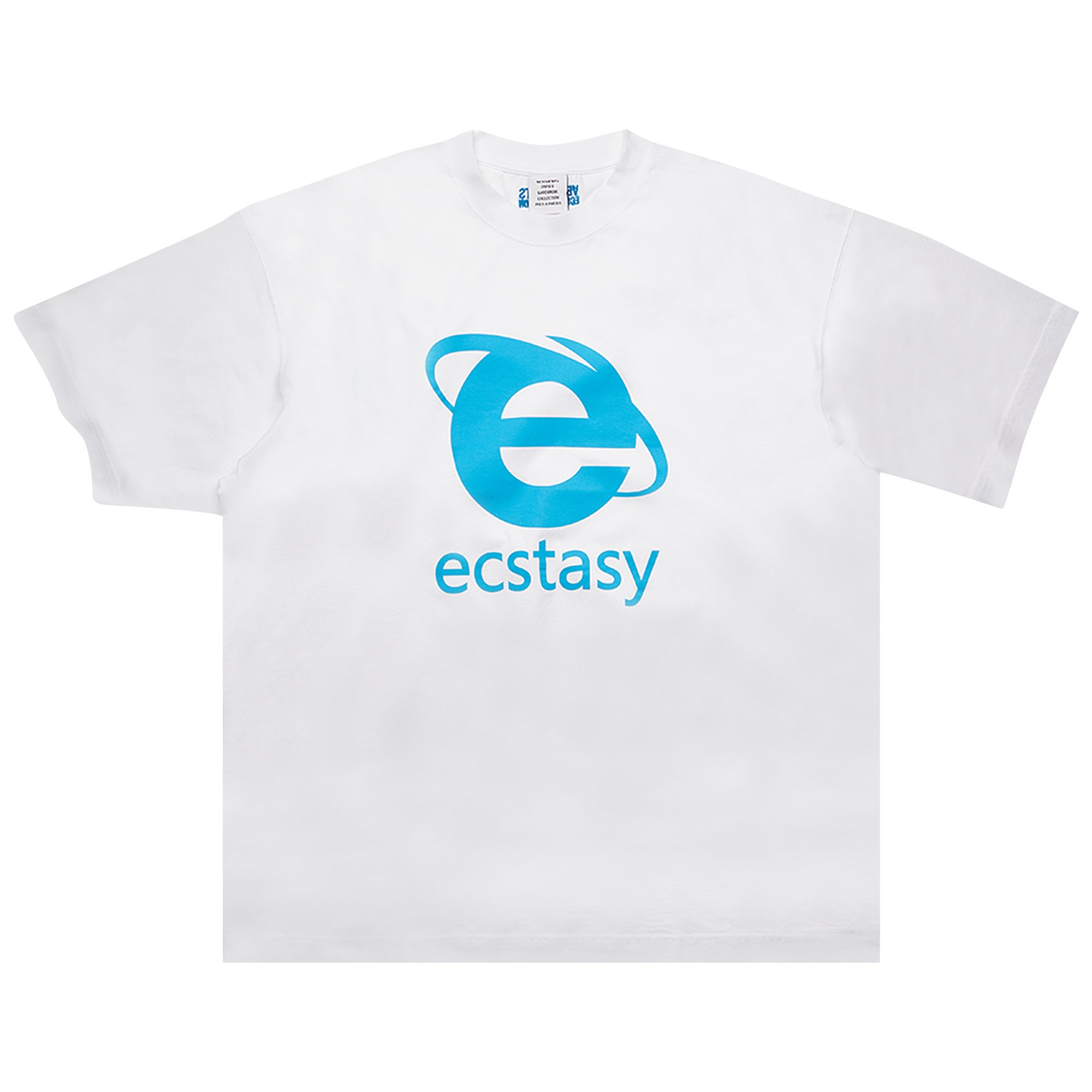 Buy Vetements Ecstasy Shirt 'White' - UE54TR230W WHIT | GOAT