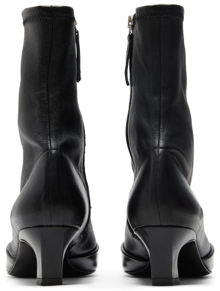 Acne Studios Wmns Heeled Ankle Boot Matte Black