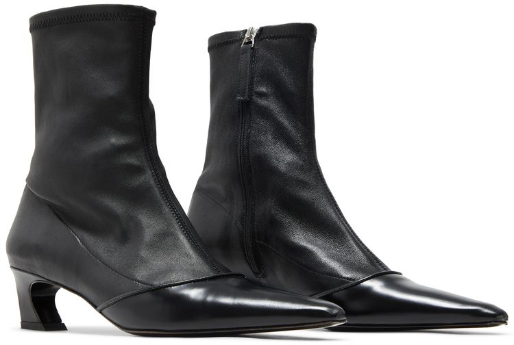 Acne Studios Wmns Heeled Ankle Boot Matte Black