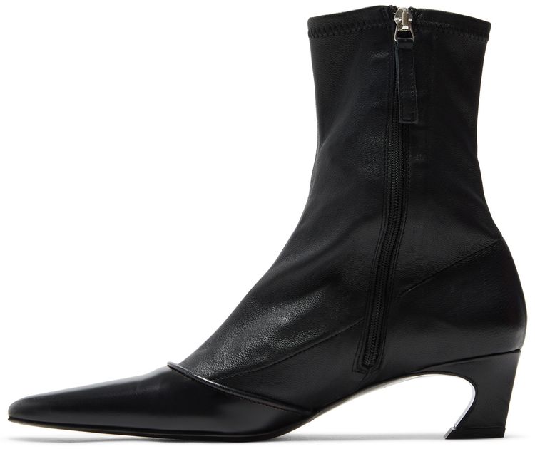 Acne Studios Wmns Heeled Ankle Boot Matte Black