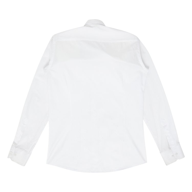 Luar Poplin Button Up Shirt White