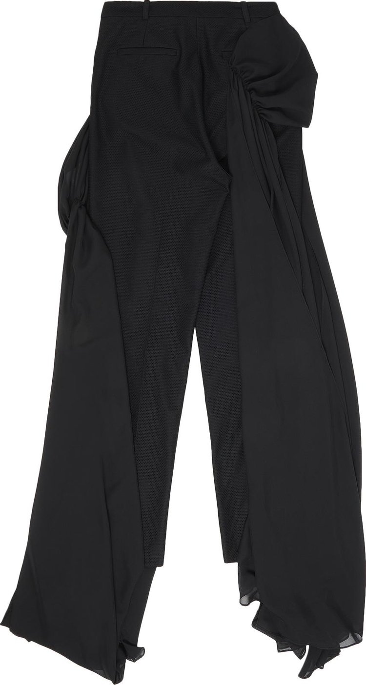 Luar Draped Pants Black