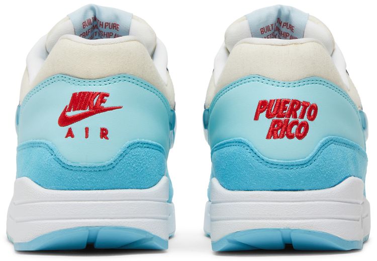 Nike Air Max 1 Puerto Rico Day   Blue Gale