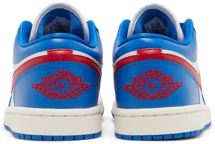 Wmns Air Jordan 1 Low Sport Blue Gym Red