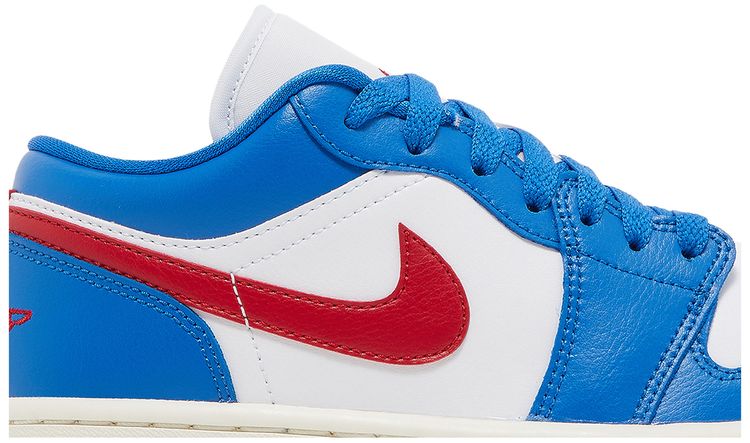 Wmns Air Jordan 1 Low Sport Blue Gym Red