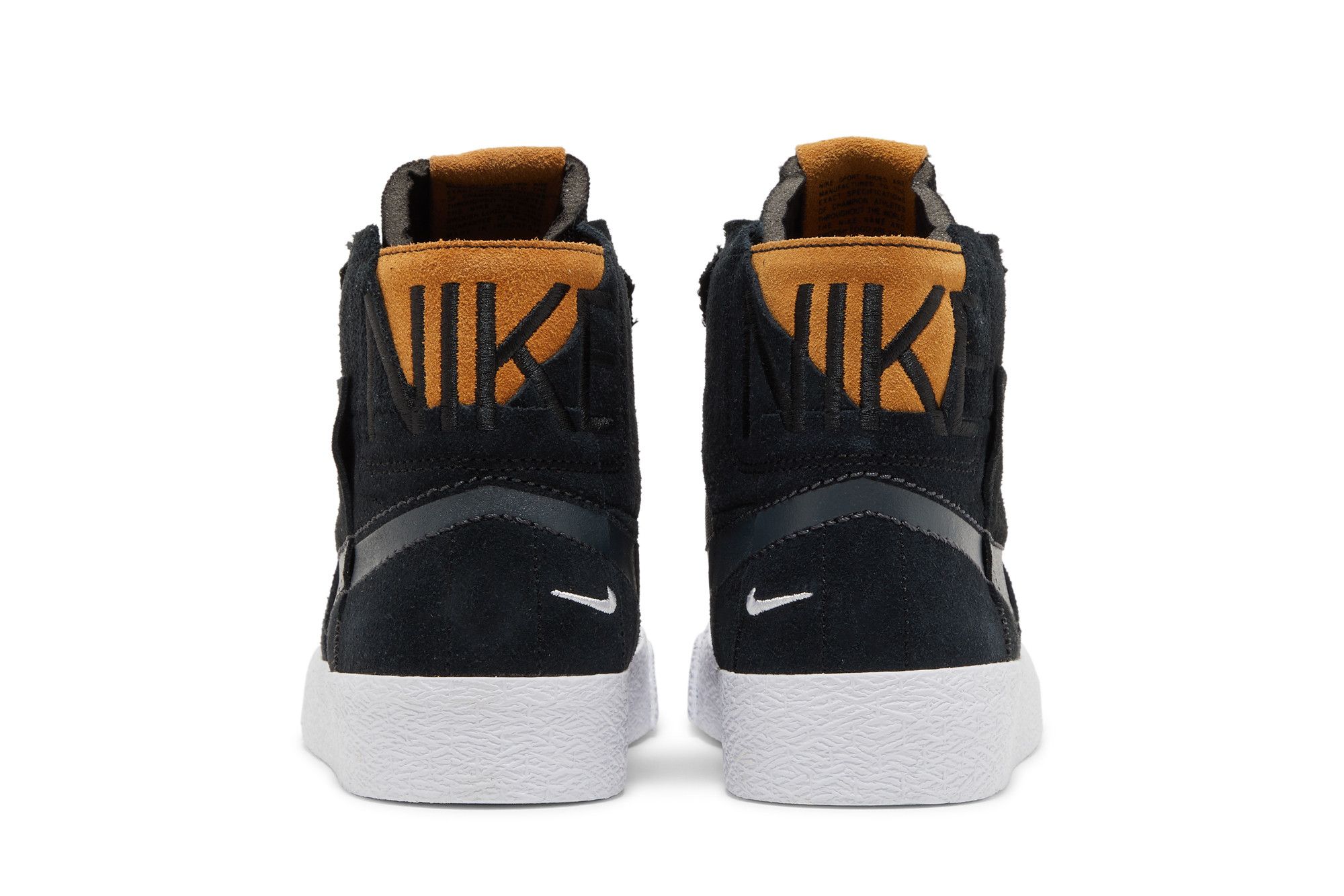 Size 10.5 Zoom Blazer Mid Premium SB Black Patchwork