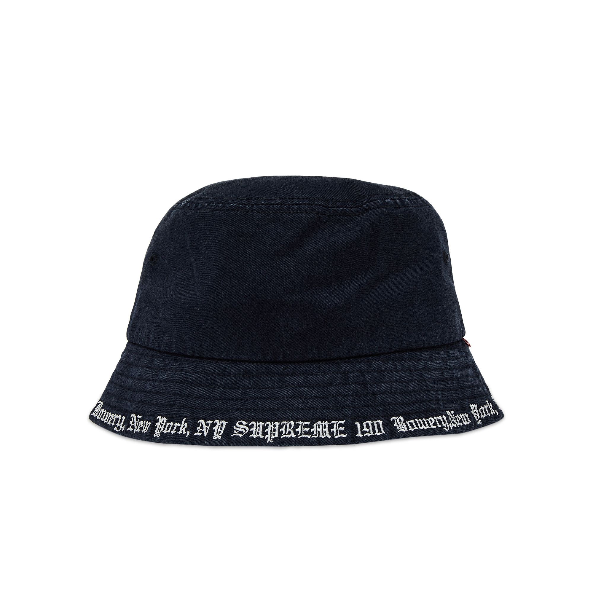 【正規品直輸入】 Embroidered Supreme Buy Brim NAVY SS23H103 - 'Navy' Crusher 帽子