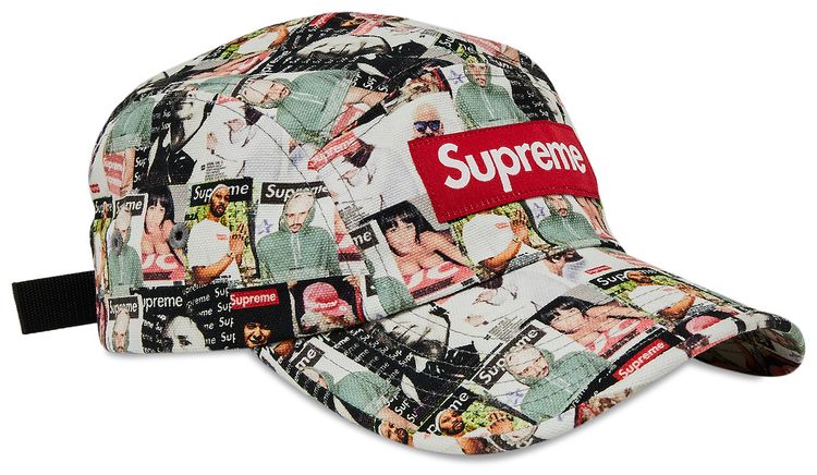 Supreme Magazine Camp Cap Multicolor