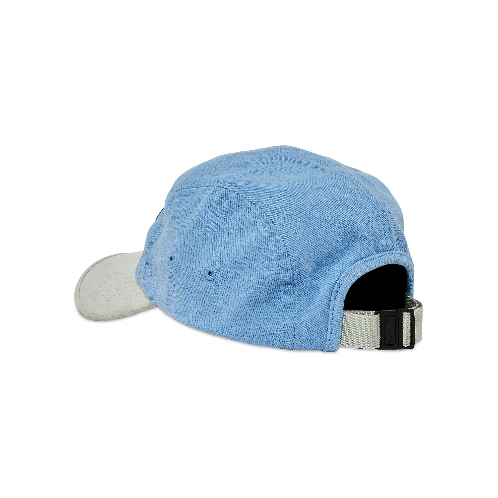 Supreme Suede Visor Camp Cap 'Light Blue'