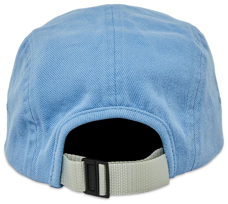Supreme Suede Visor Camp Cap Light Blue