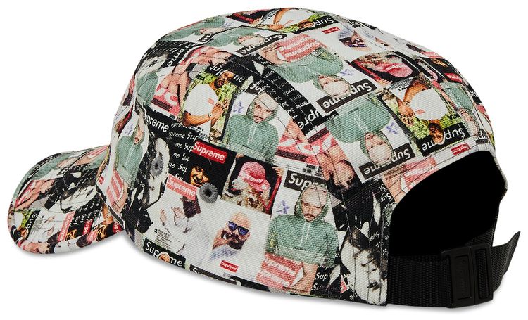 Supreme Magazine Camp Cap Multicolor