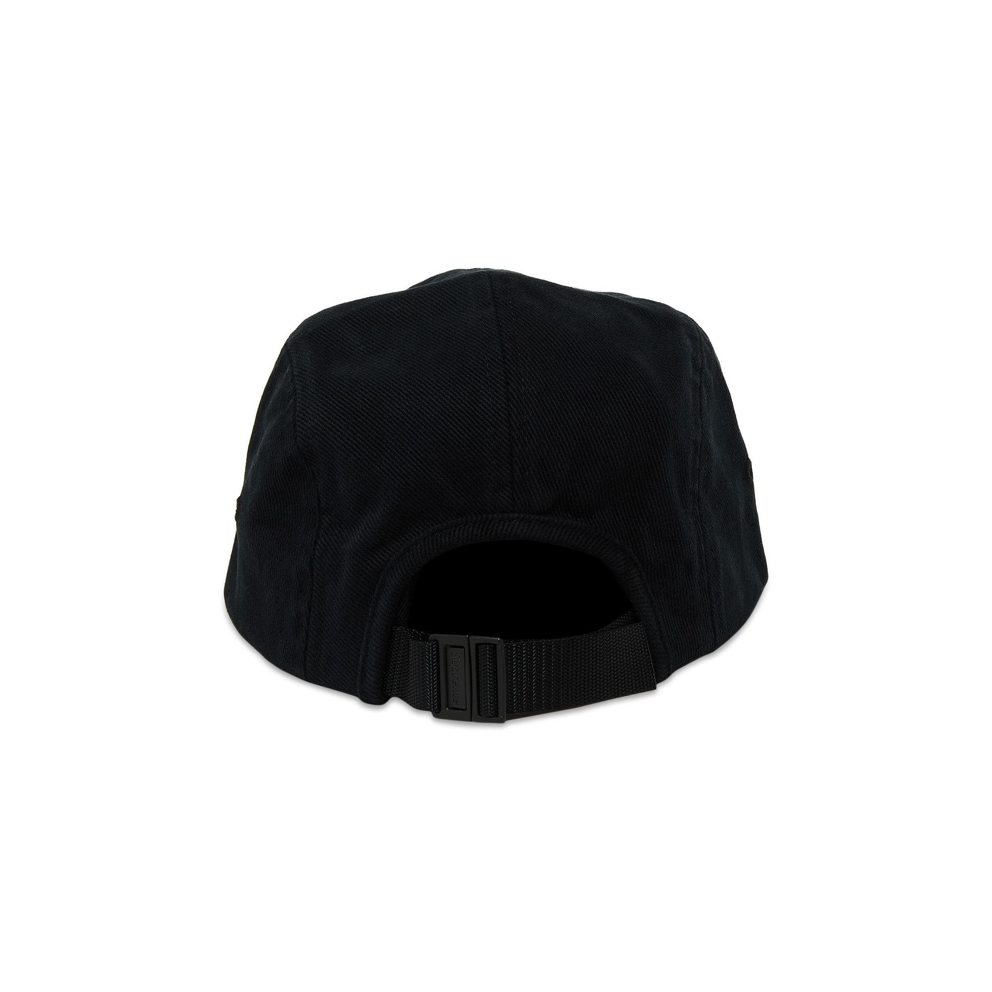 Supreme Suede Visor Camp Cap 'Black'