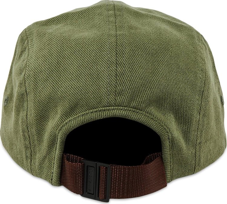 Supreme Suede Visor Camp Cap Light Olive