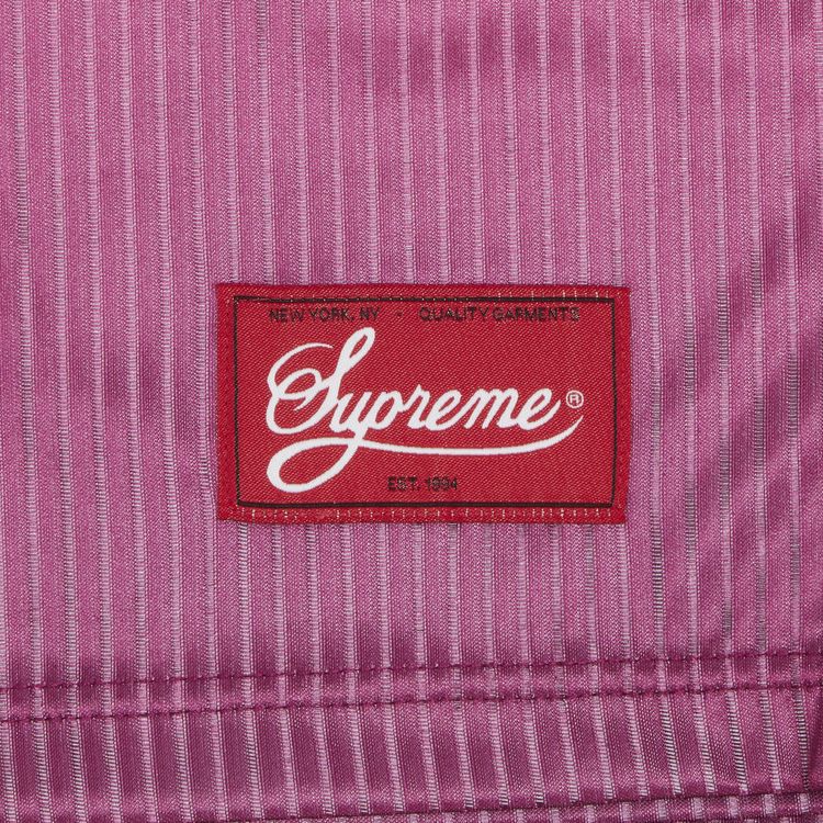 Supreme Gradient Mesh Stripe Baggy Short Magenta