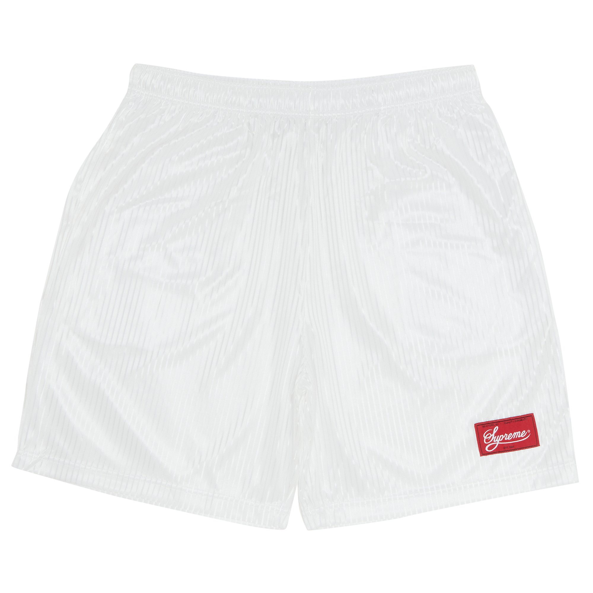 Buy Supreme Gradient Mesh Stripe Baggy Short 'White' - SS23SH37