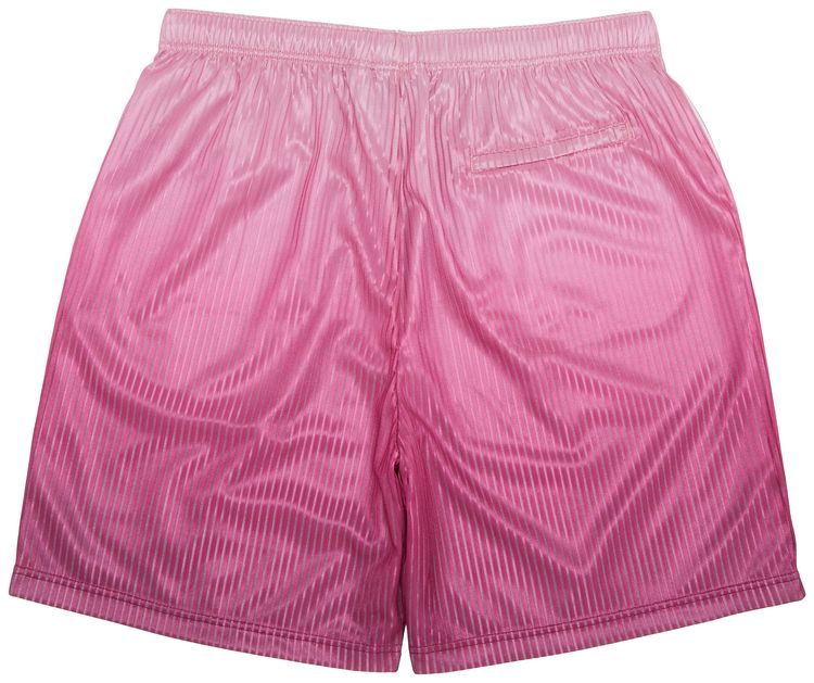Supreme Gradient Mesh Stripe Baggy Short Magenta