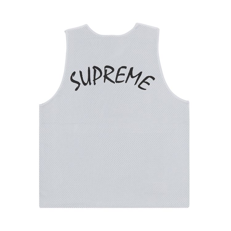 Supreme Mustang Reversible Basketball Jersey White