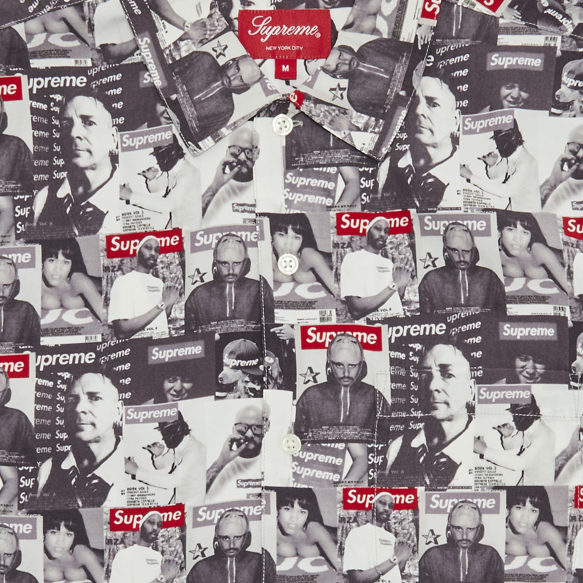 Buy Supreme Magazine Short-Sleeve Shirt 'Grey' - SS23S22