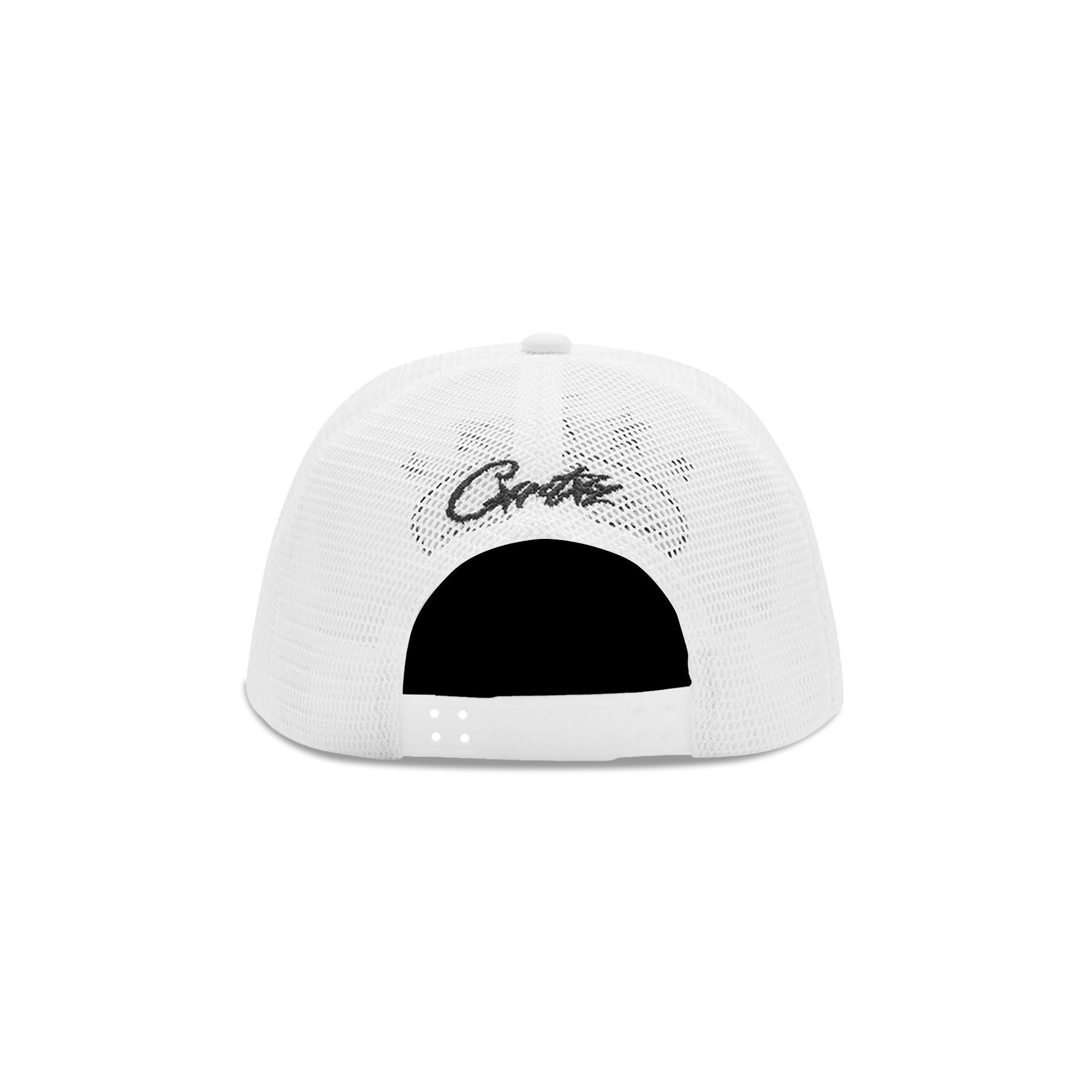 Corteiz 5 Starz Alcatraz Trucker 'White'