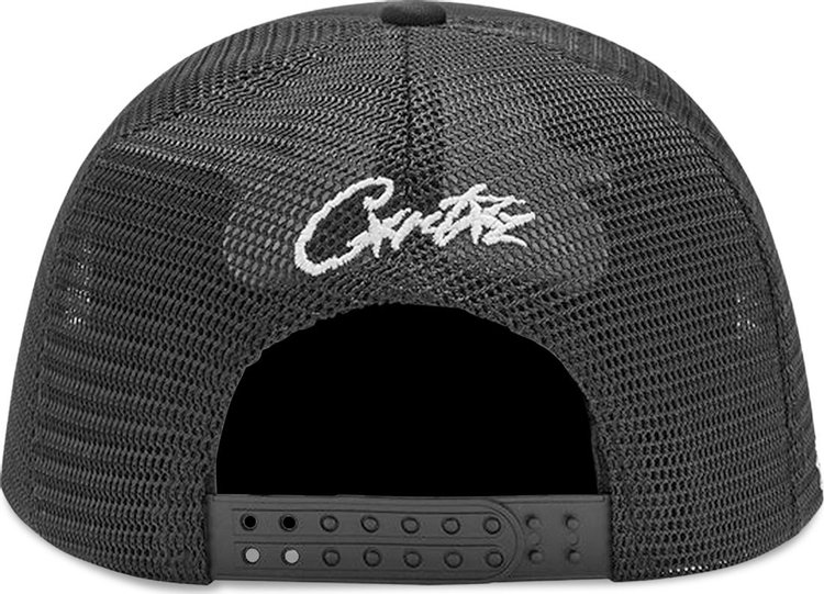 Corteiz 5 Starz Alcatraz Trucker Black