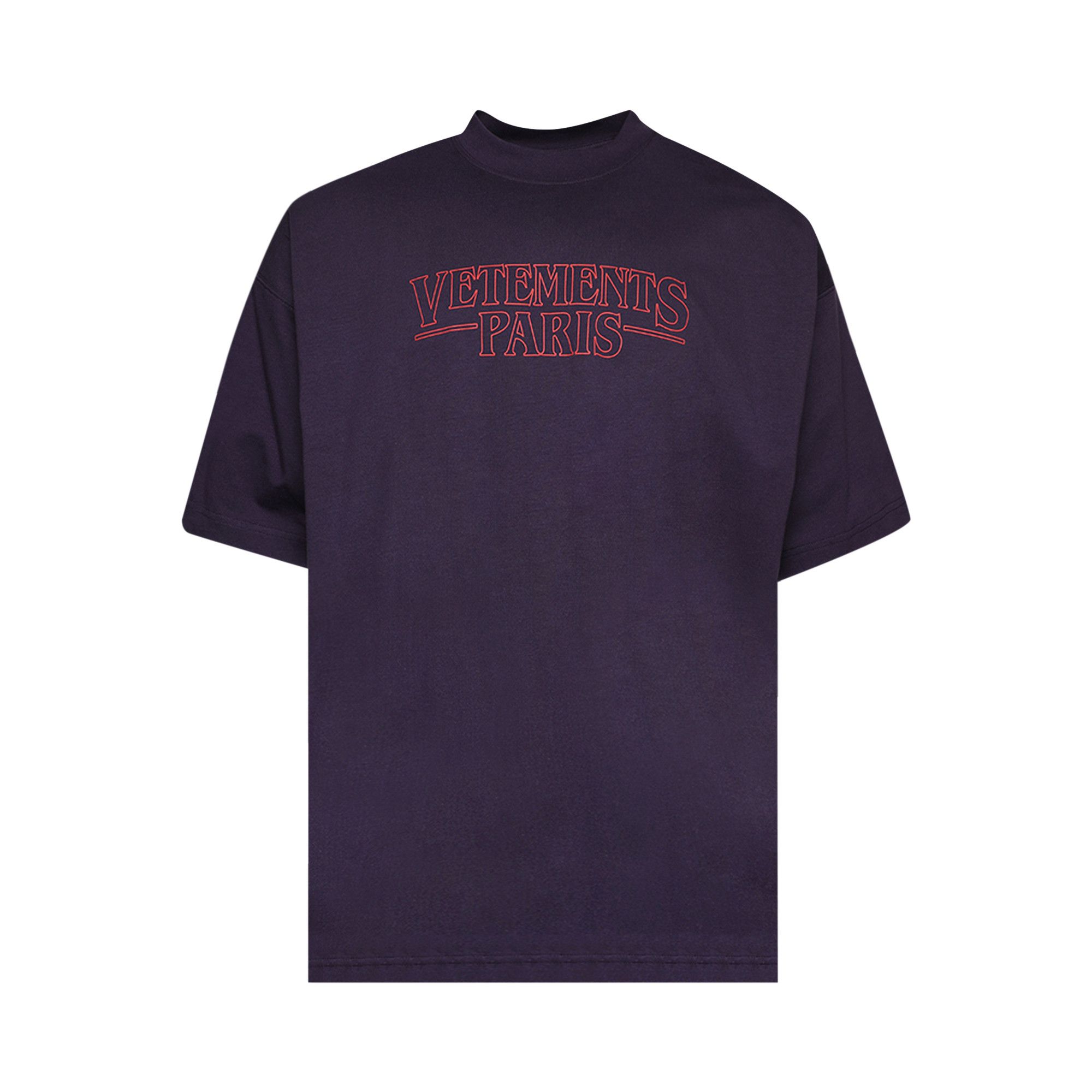 Vetements purple t shirt best sale