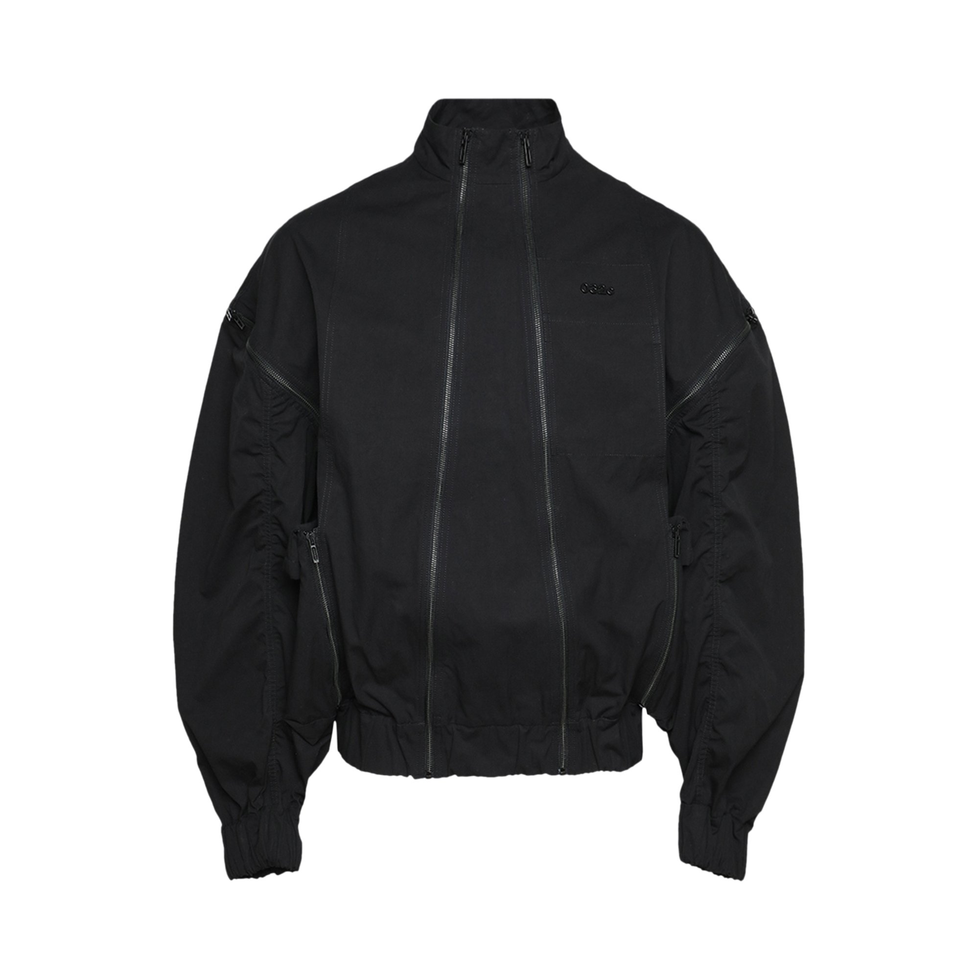Buy 032C Split Jump Zipper Jacket 'Black' - SS23 W 4020 BLAC | GOAT