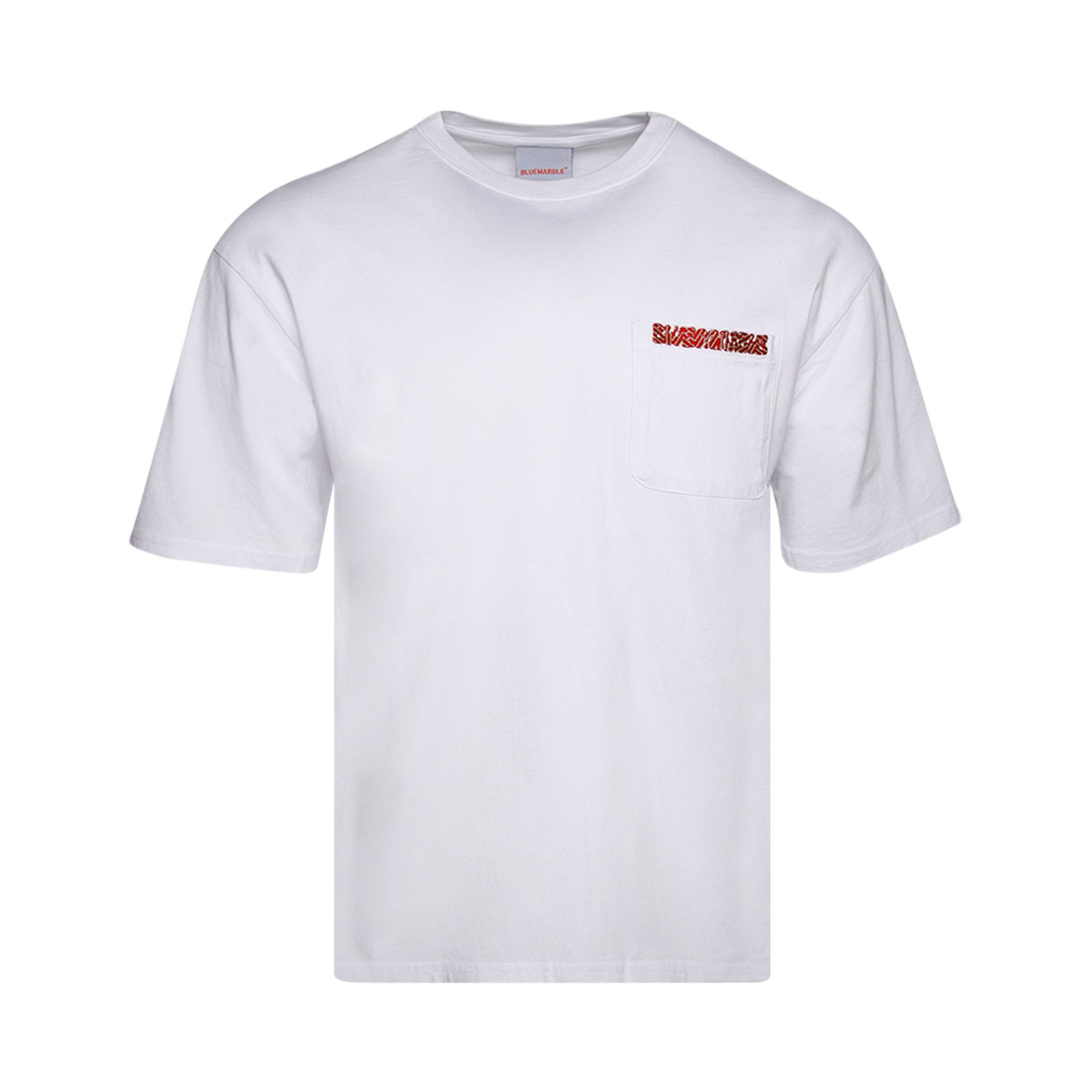 Tシャツ・カットソー BLUEMARBLE TOP (TS07JE01DA23 WHT) Buy BLUEMARBLE Pocket T-Shirt 'White' - TS07 JE01DA23 WHT | GOAT