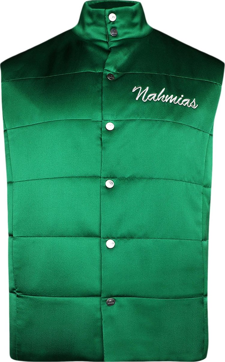 Nahmias Miracle Academy Silk Vest 'Green'