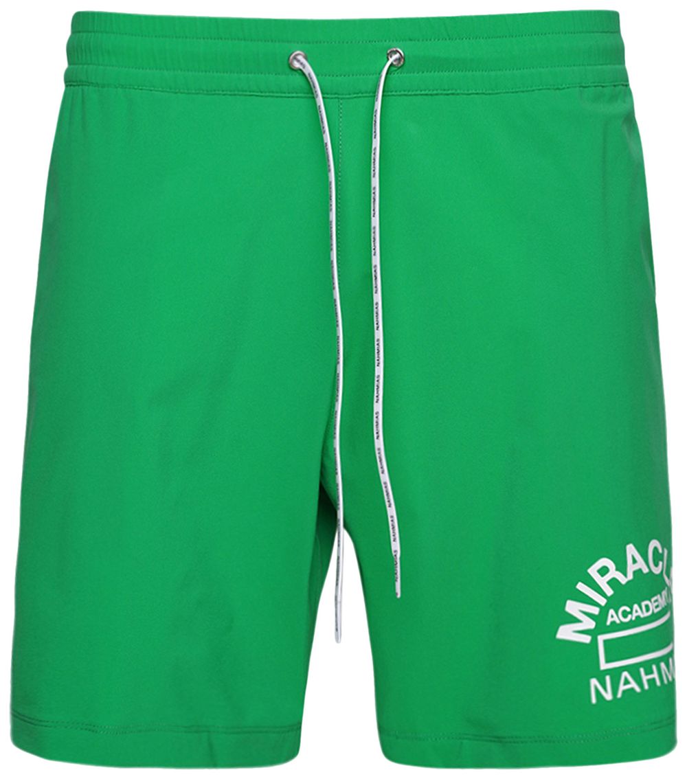 Buy Nahmias Miracle Academy Campus Swim Trunks 'Green' SS23 SW1