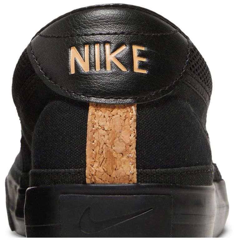 Nike Court Legacy Slip On Triple Black