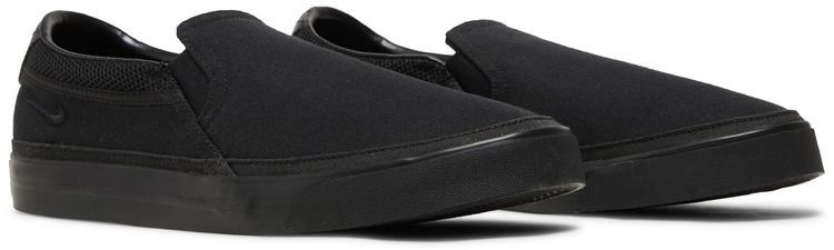 Nike Court Legacy Slip On Triple Black